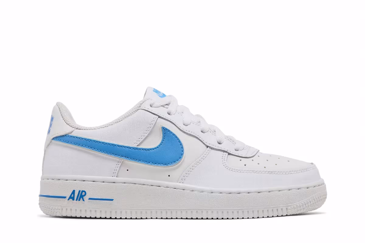 Nike Air Force 1 Low GS University Blue, view 2