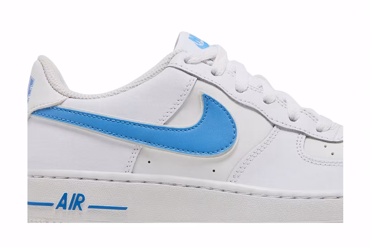 Nike Air Force 1 Low GS University Blue, view 3