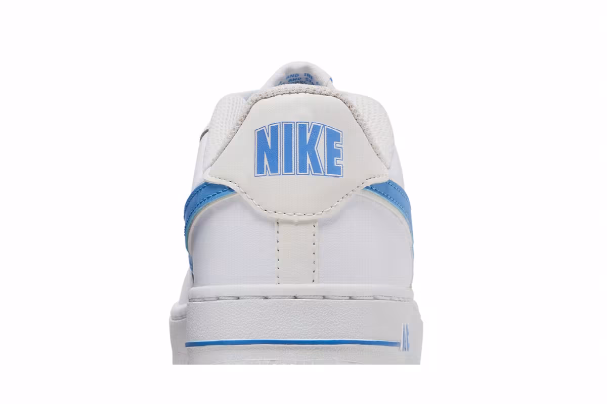 Nike Air Force 1 Low GS University Blue, view 8