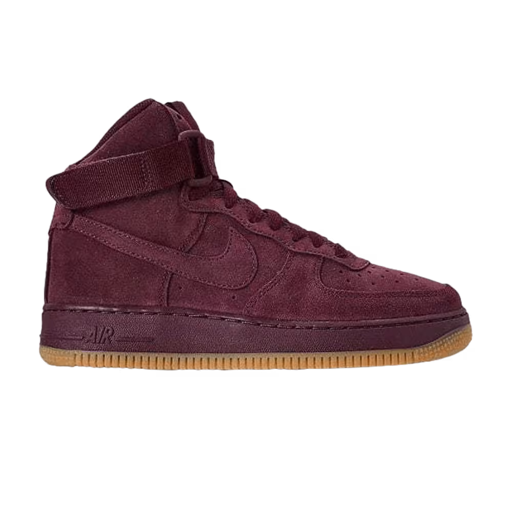 Nike Air Force 1 High LV8 GS Burgundy Crush