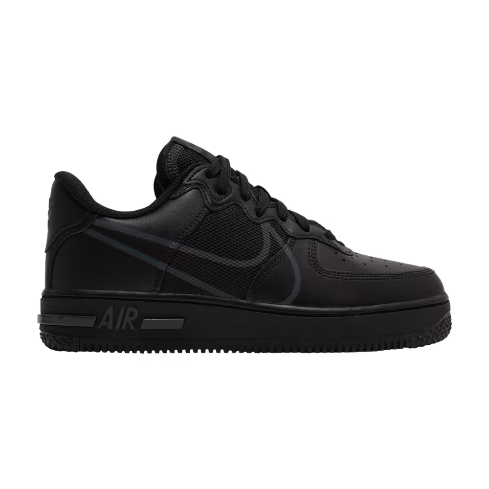 Nike Air Force 1 React GS Black