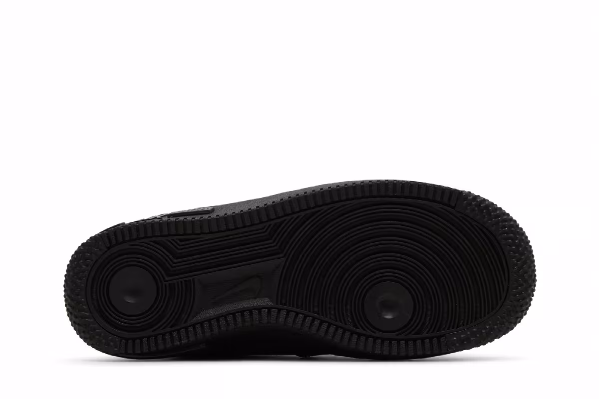Nike Air Force 1 React GS Black, view 5