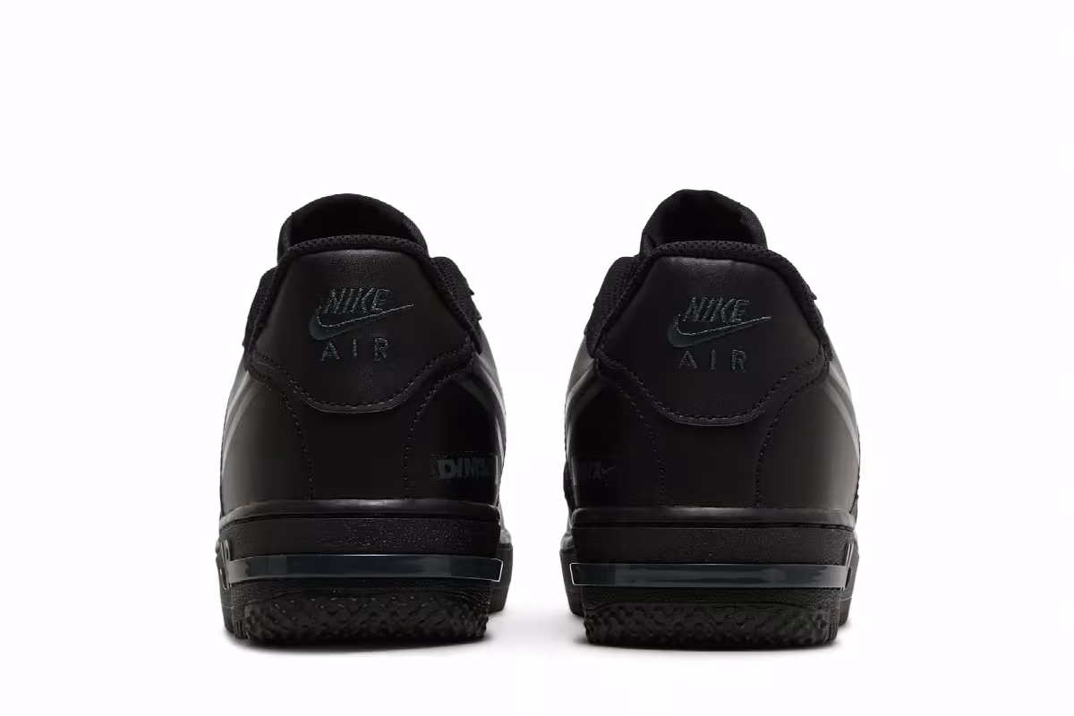 Nike Air Force 1 React GS Black, view 7
