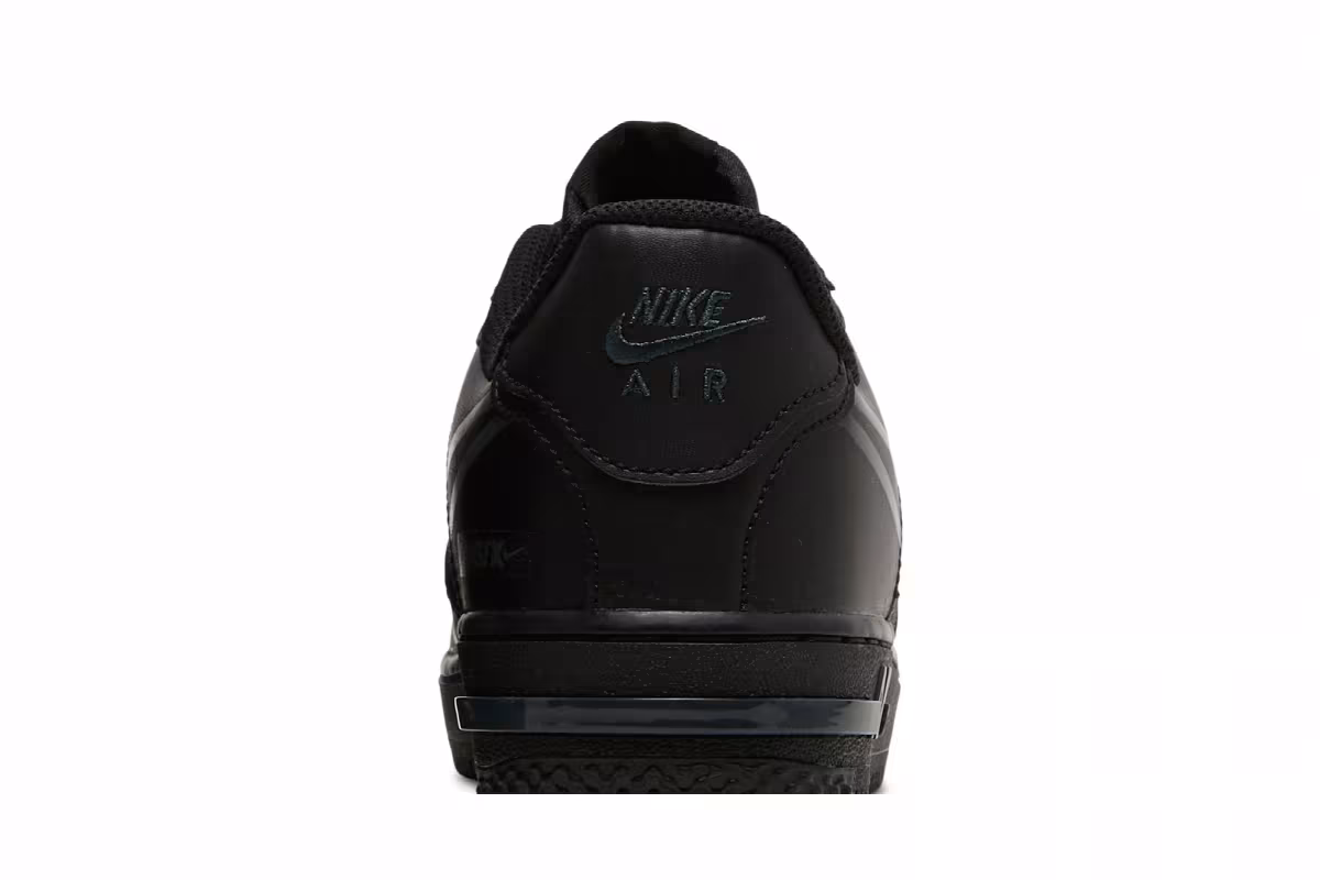 Nike Air Force 1 React GS Black, view 8
