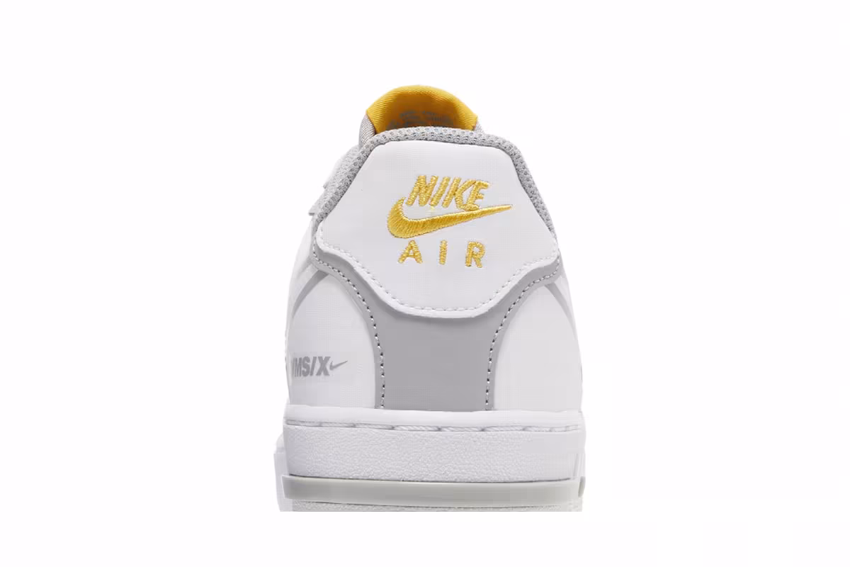 Nike Air Force 1 React SU GS White Light Smoke Grey, view 8