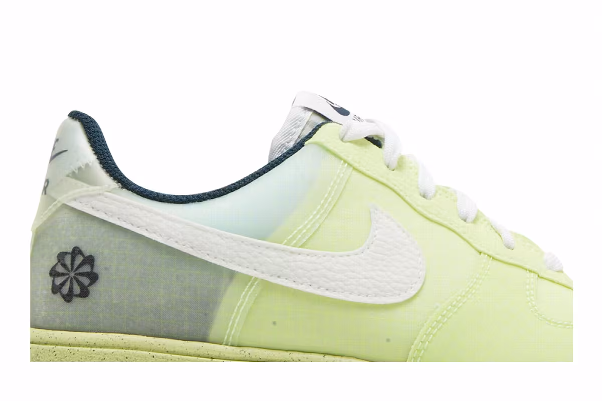 Nike Air Force 1 Crater GS Light Lemon Twist, view 3