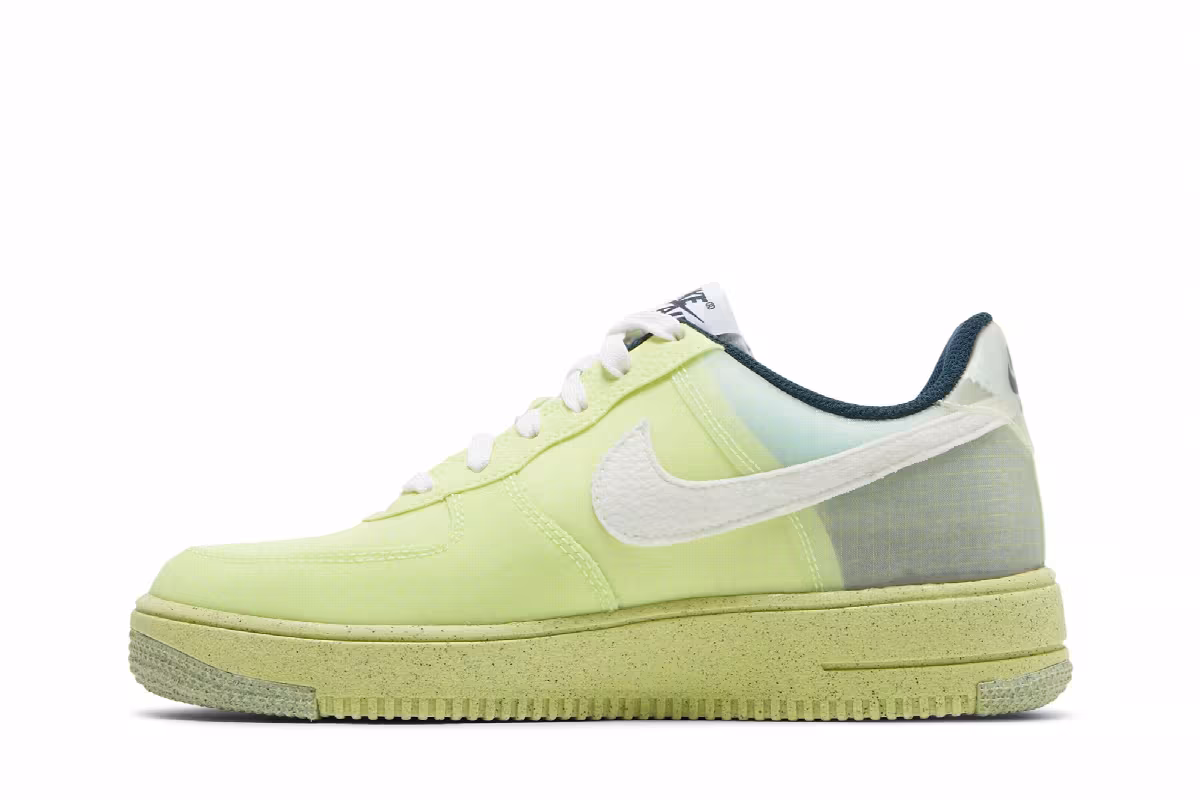 Nike Air Force 1 Crater GS Light Lemon Twist, view 4