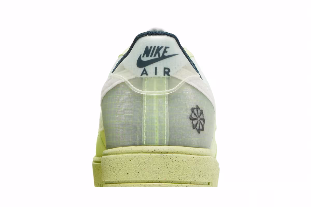 Nike Air Force 1 Crater GS Light Lemon Twist, view 8