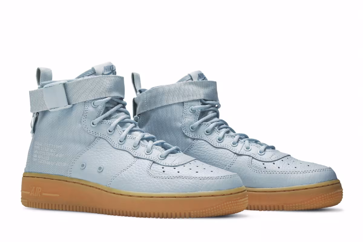 Nike SF Air Force 1 Mid GS Ocean Bliss, view 9