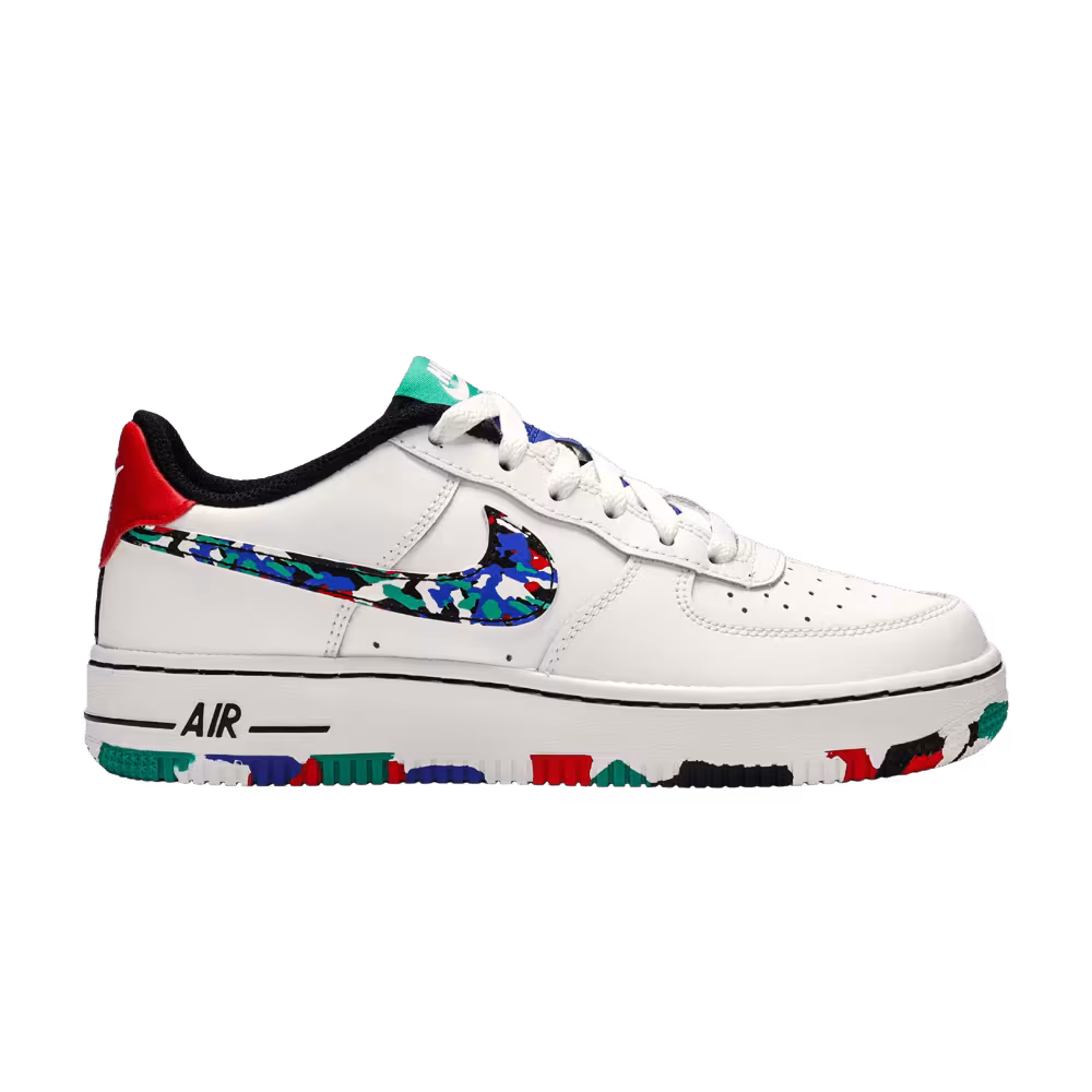Nike Air Force 1 Low GS Crayon White Multi