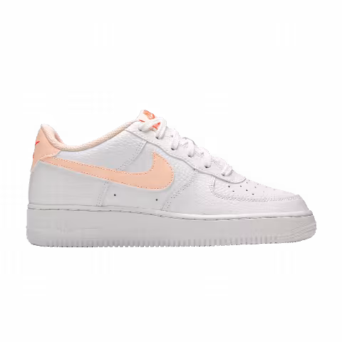 Nike Air Force 1 GS 'White Hyper Crimson'