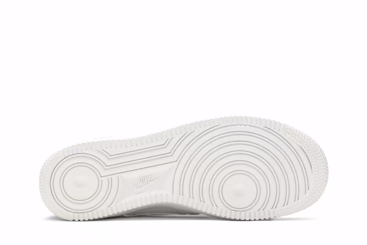 Nike Air Force 1 GS White Hyper Crimson, view 5