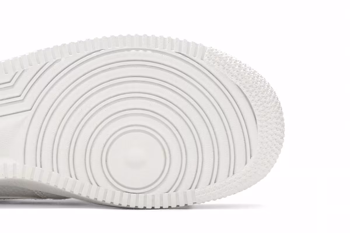 Nike Air Force 1 GS White Hyper Crimson, view 6