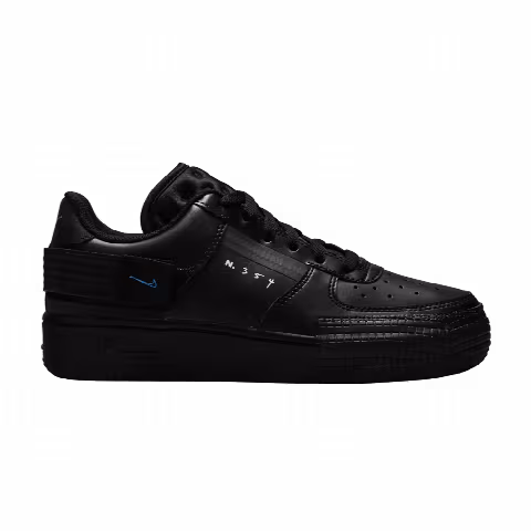 Nike Air Force 1 Type GS 'Black Photo Blue'