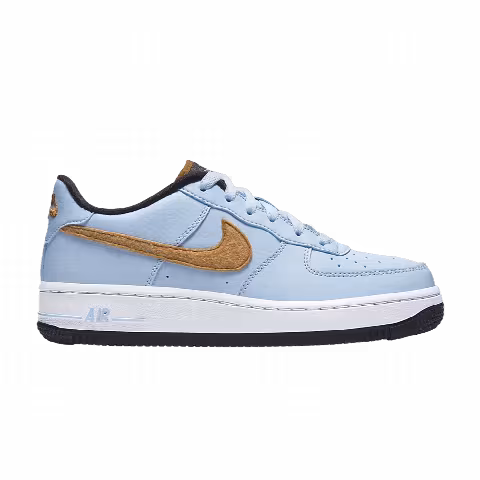 Nike Air Force 1 Felt GS 'Celestine Blue Gold'