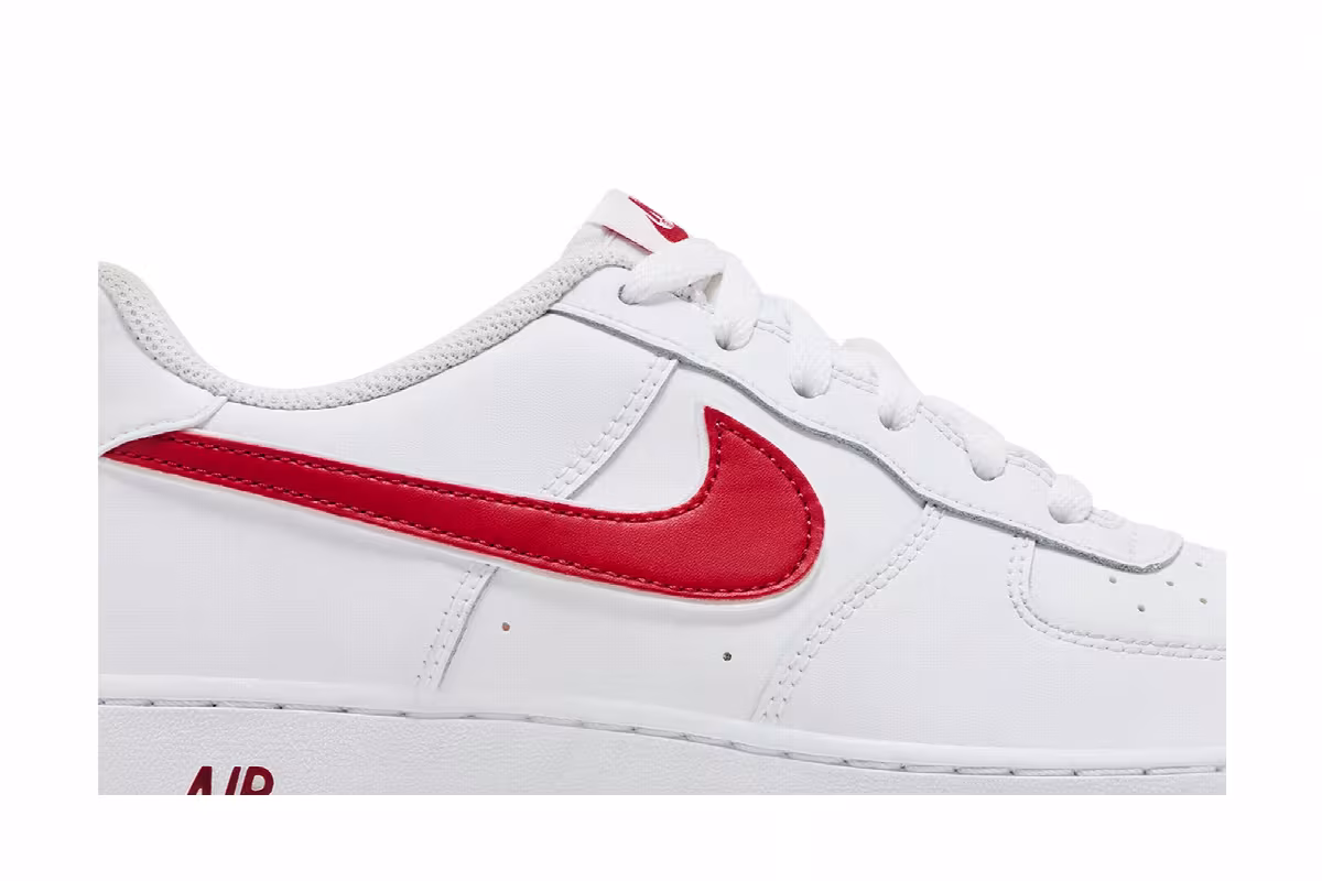 Nike Air Force 1 Low GS Gym Red, view 3