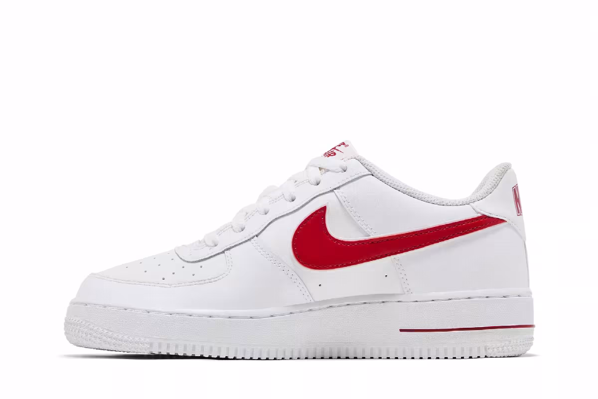 Nike Air Force 1 Low GS Gym Red, view 4