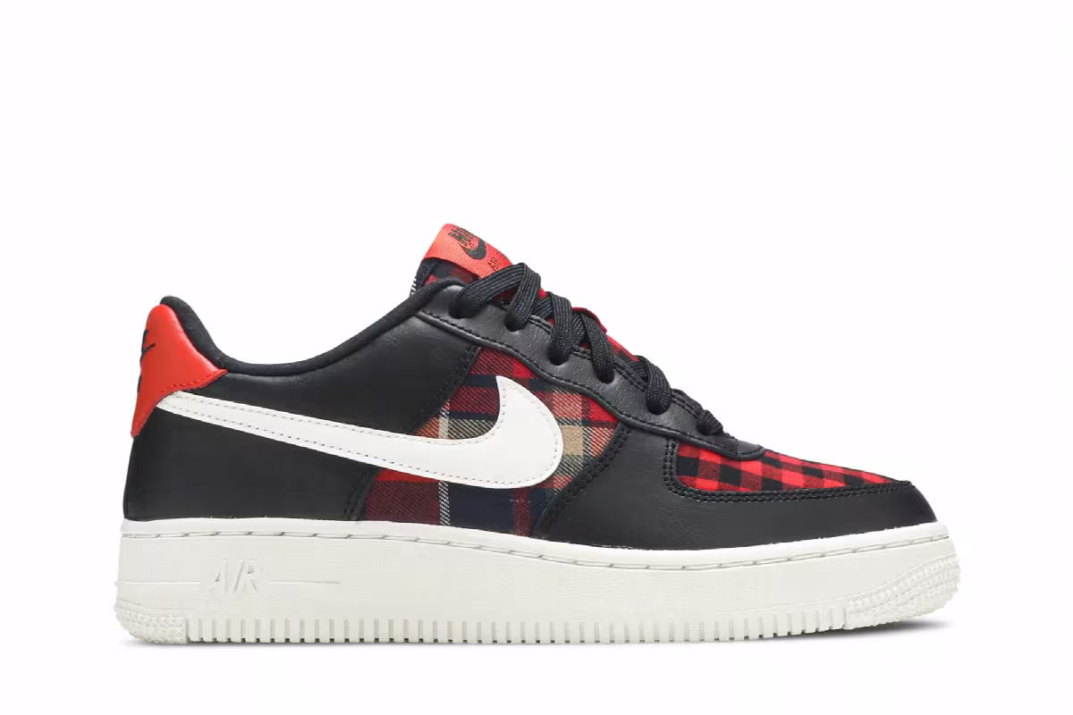 Nike Air Force 1 Low GS Flannel, view 2