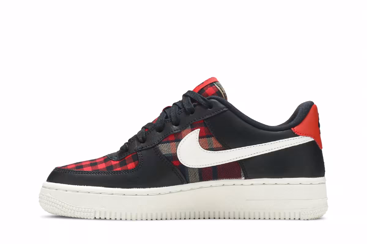 Nike Air Force 1 Low GS Flannel, view 4