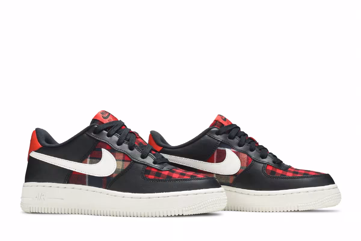Nike Air Force 1 Low GS Flannel, view 9