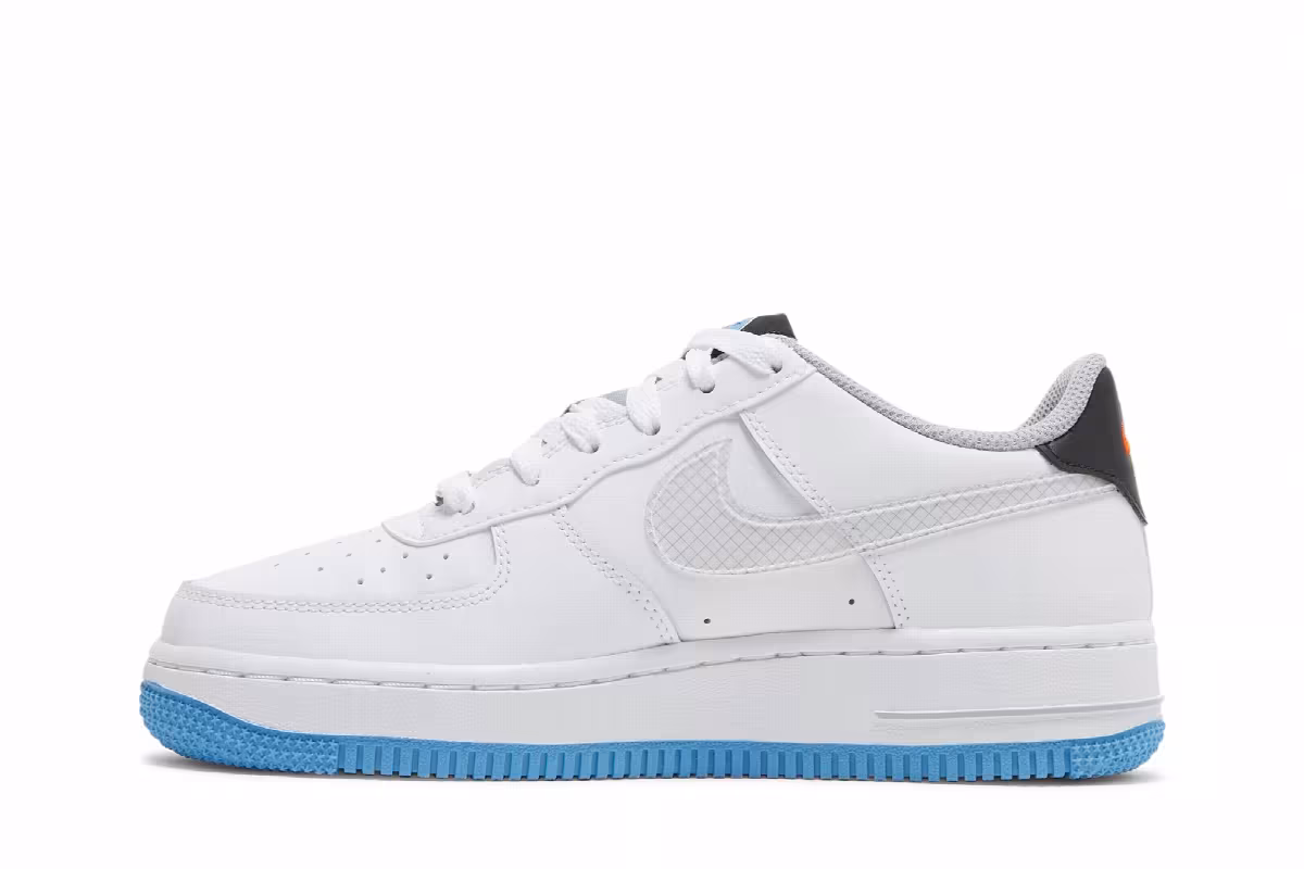 Nike Air Force 1 LV8 1 GS Happy Hoops, view 4