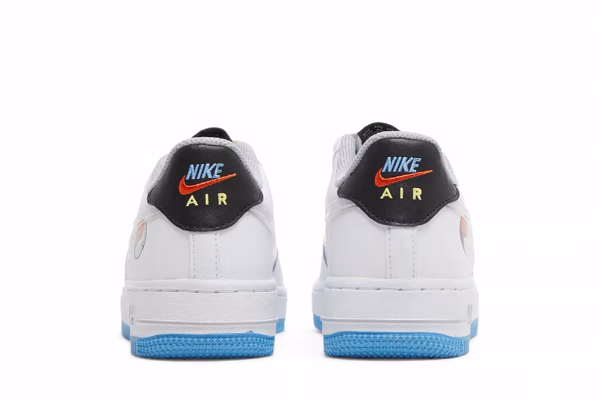 Nike Air Force 1 LV8 1 GS Happy Hoops, view 7