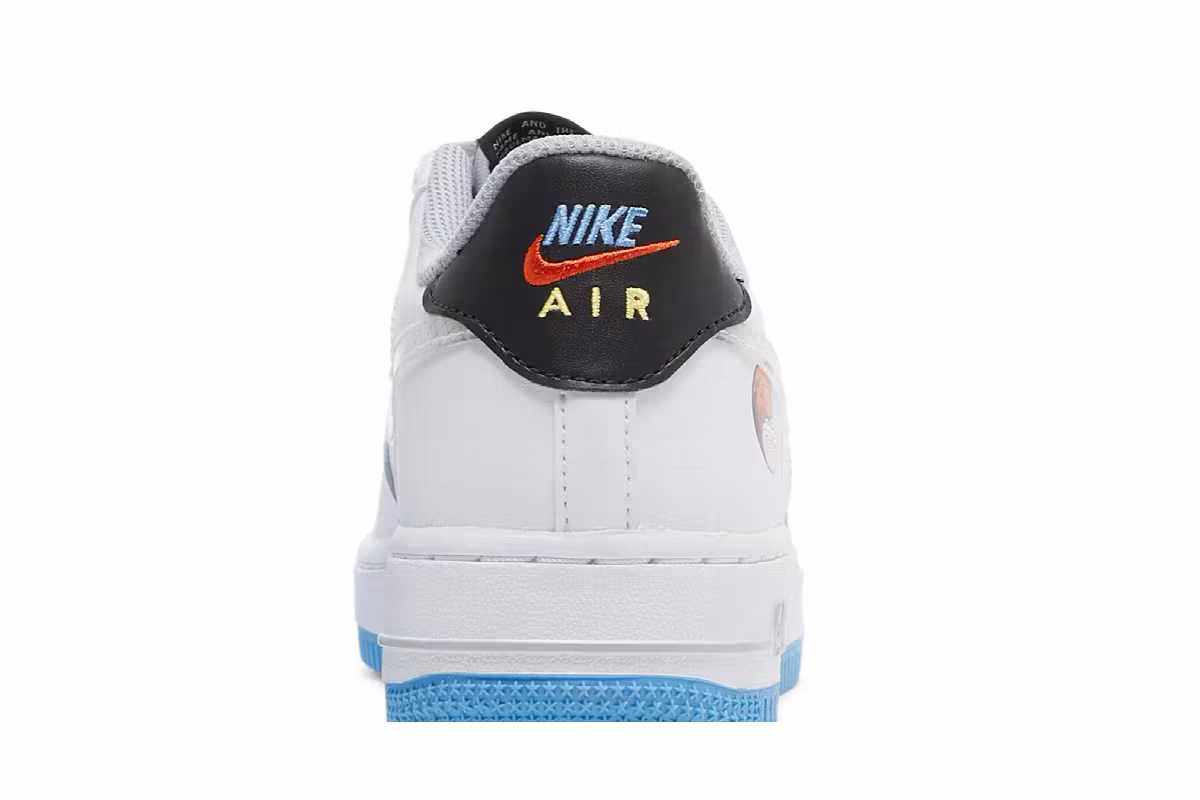 Nike Air Force 1 LV8 1 GS Happy Hoops, view 8