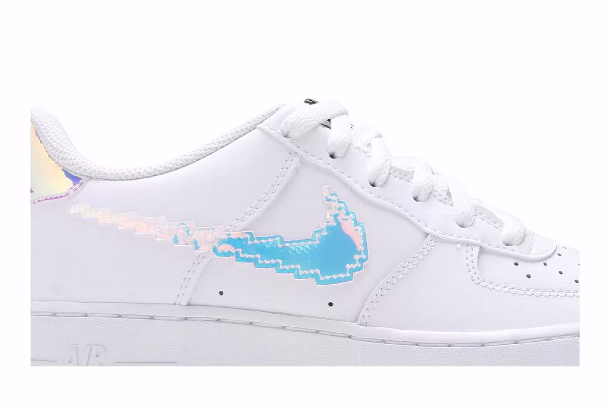 Nike Air Force 1 LV8 GS Digital Swoosh, view 3