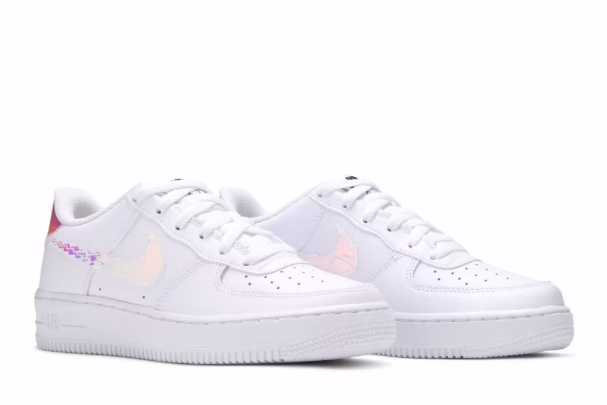 Nike Air Force 1 LV8 GS Digital Swoosh, view 9