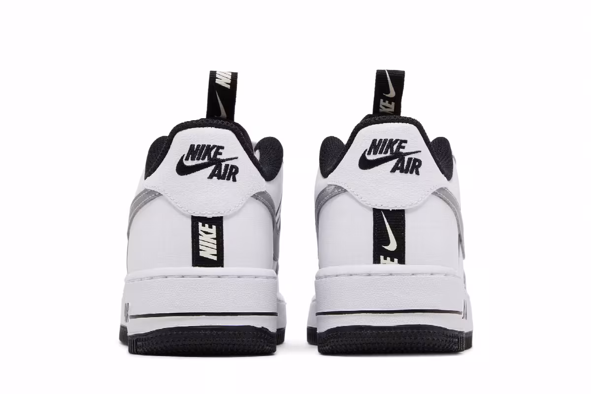 Nike Air Force 1 LV8 KSA GS Worldwide Pack - White Reflect Silver, view 7