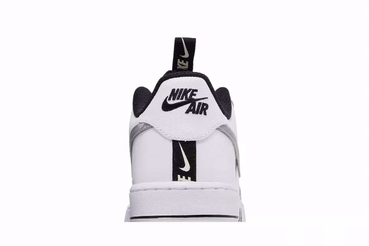 Nike Air Force 1 LV8 KSA GS Worldwide Pack - White Reflect Silver, view 8