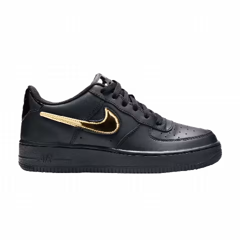 Nike Air Force 1 LV8 3 GS 'Removable Swoosh - Black'