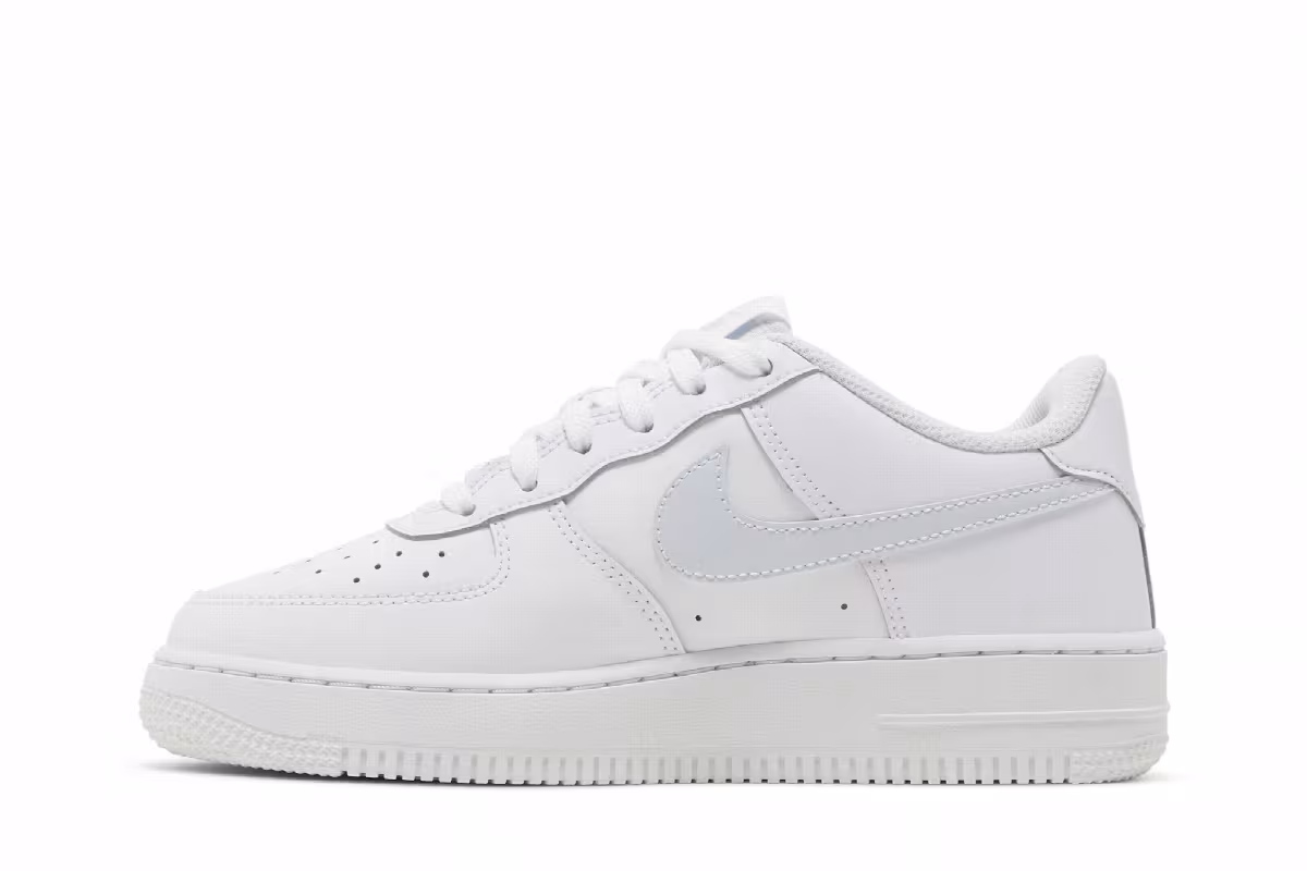 Nike Air Force 1 GS White Aura, view 4