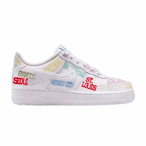 Nike Air Force 1 Low GS 'World Tour White'
