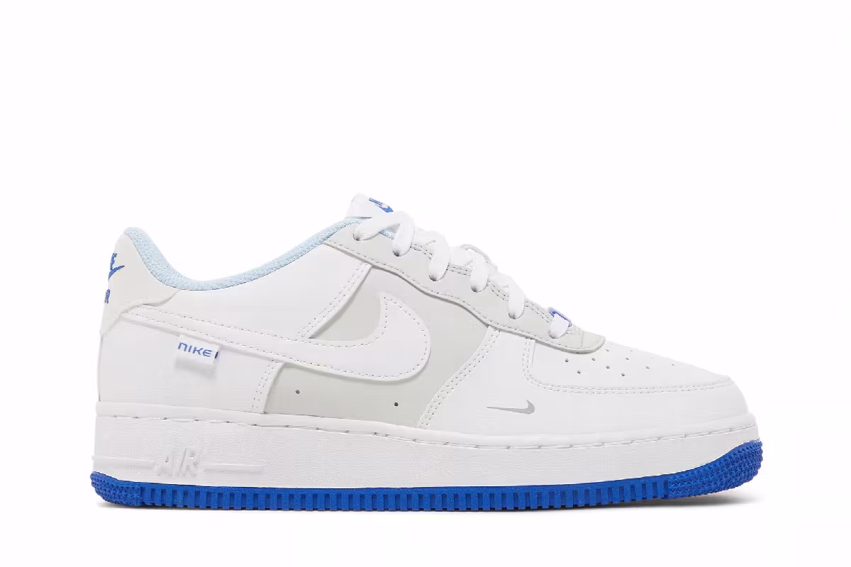 Nike Air Force 1 LV8 GS Just Stitch It - Hyper Royal, view 2