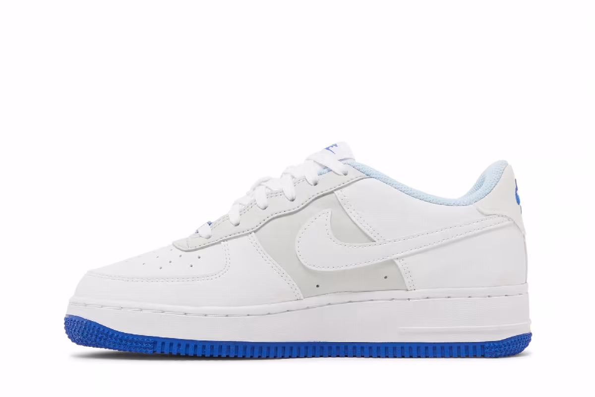 Nike Air Force 1 LV8 GS Just Stitch It - Hyper Royal, view 4