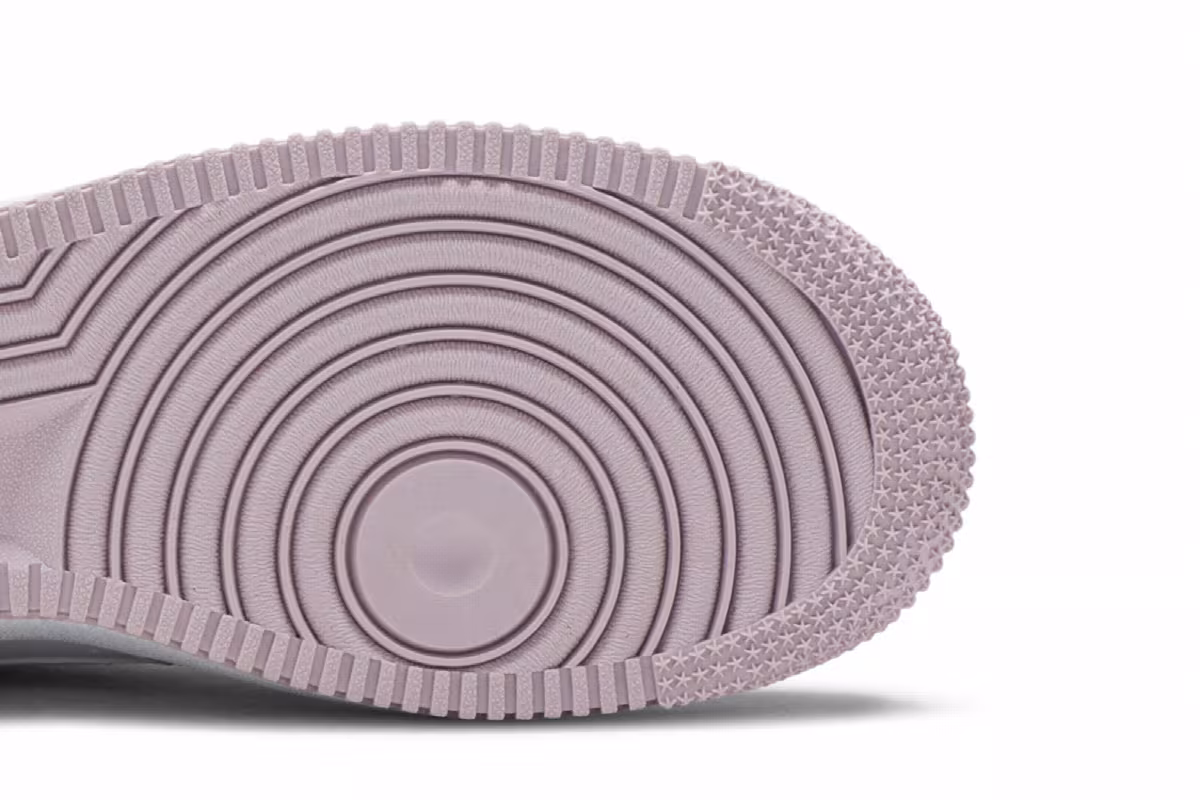 Nike Air Force 1 GS White Iced Lilac, view 6