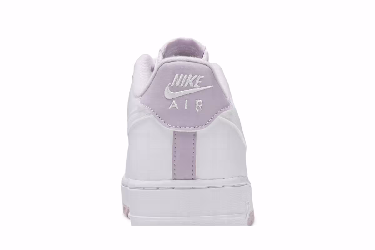 Nike Air Force 1 GS White Iced Lilac, view 8