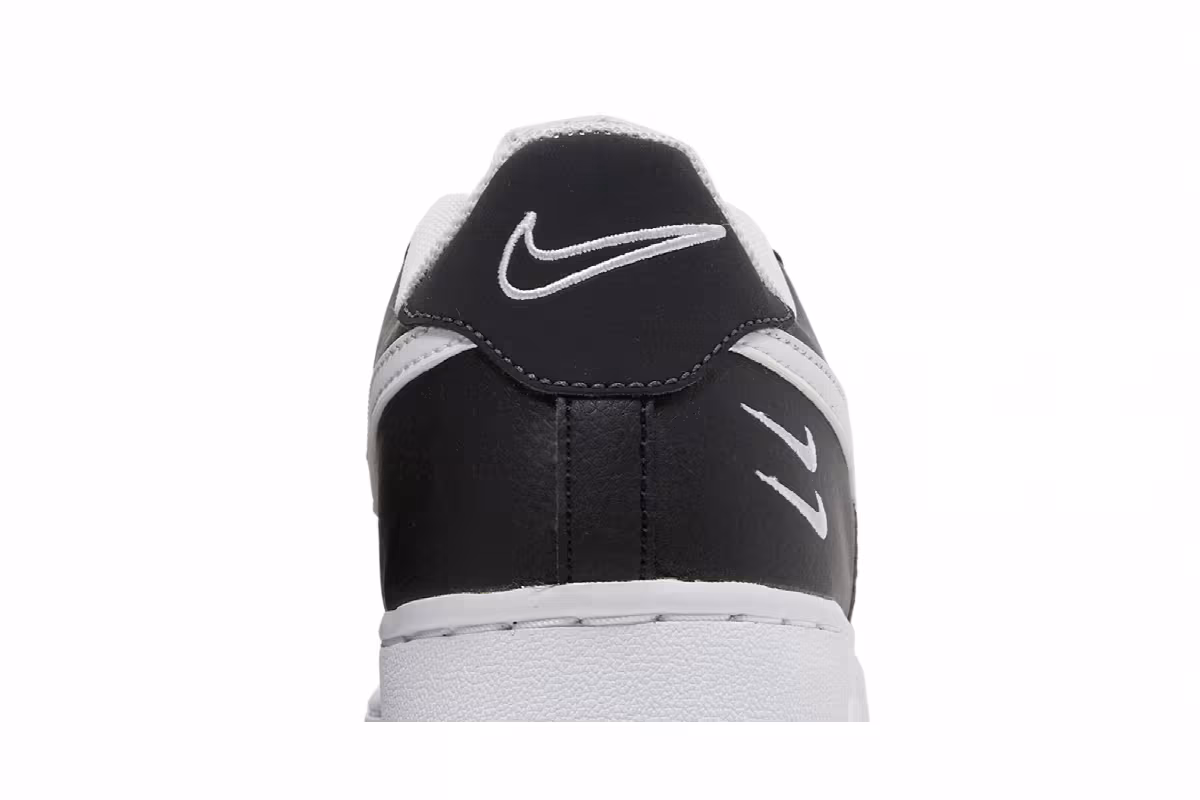 Nike Air Force 1 HO20 BG Dual Swoosh - Black, view 8