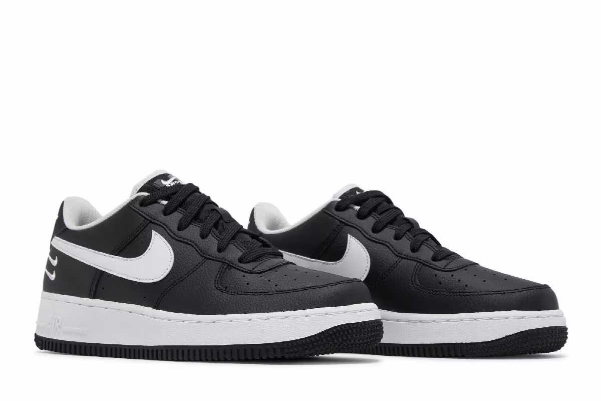 Nike Air Force 1 HO20 BG Dual Swoosh - Black, view 9