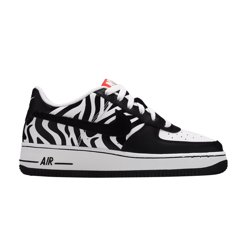 Nike Air Force 1 Low GS Zebra Print