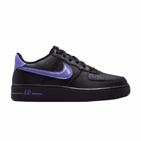 Nike Air Force 1 Low GS 'Black Multi-Color'