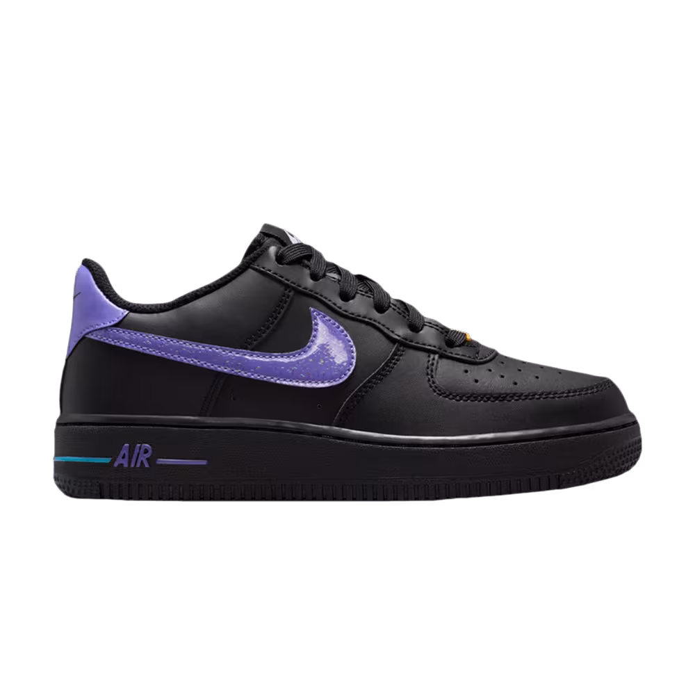 Nike Air Force 1 Low GS Black Multi-Color