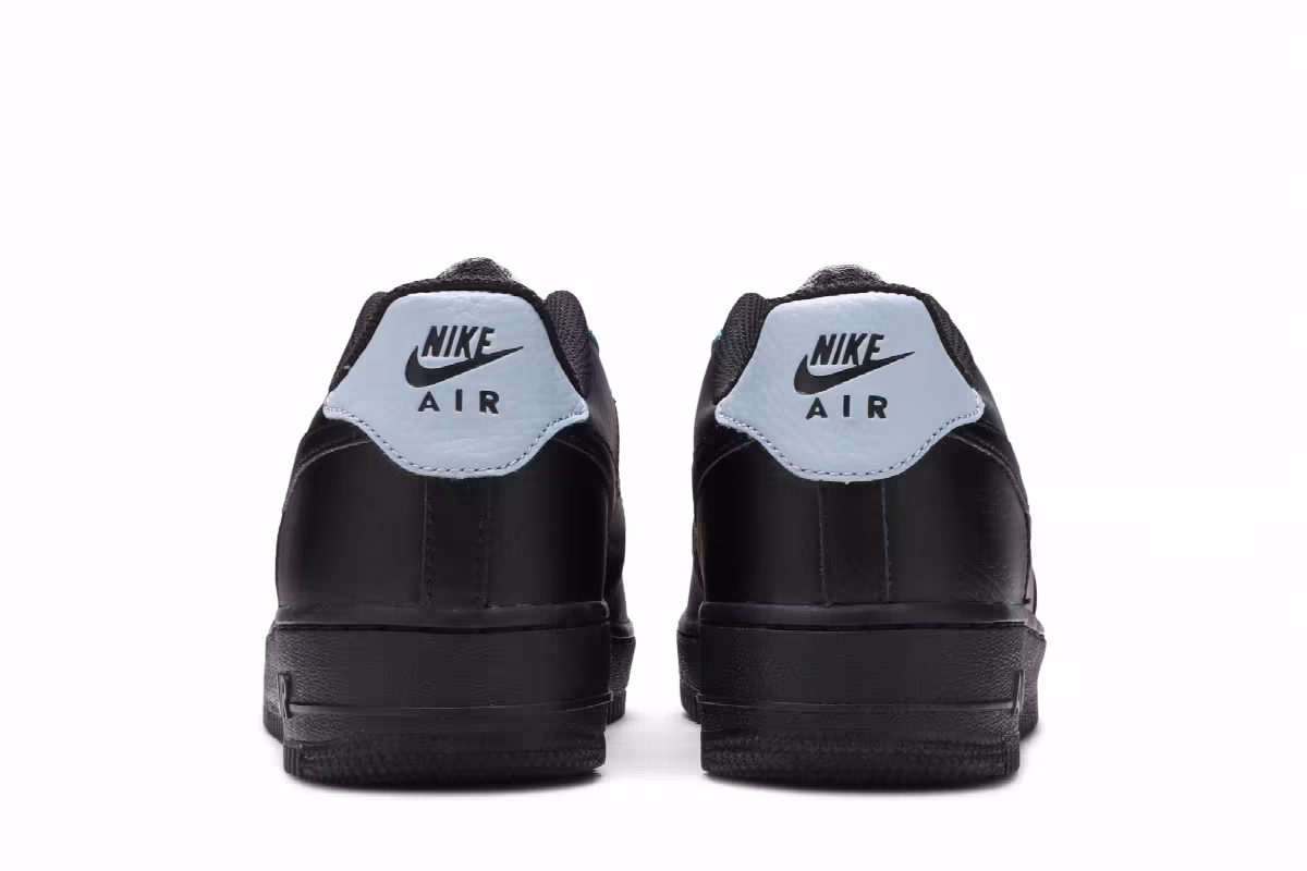 Nike Air Force 1 LV8 4 GS Black Obsidian Mist, view 7