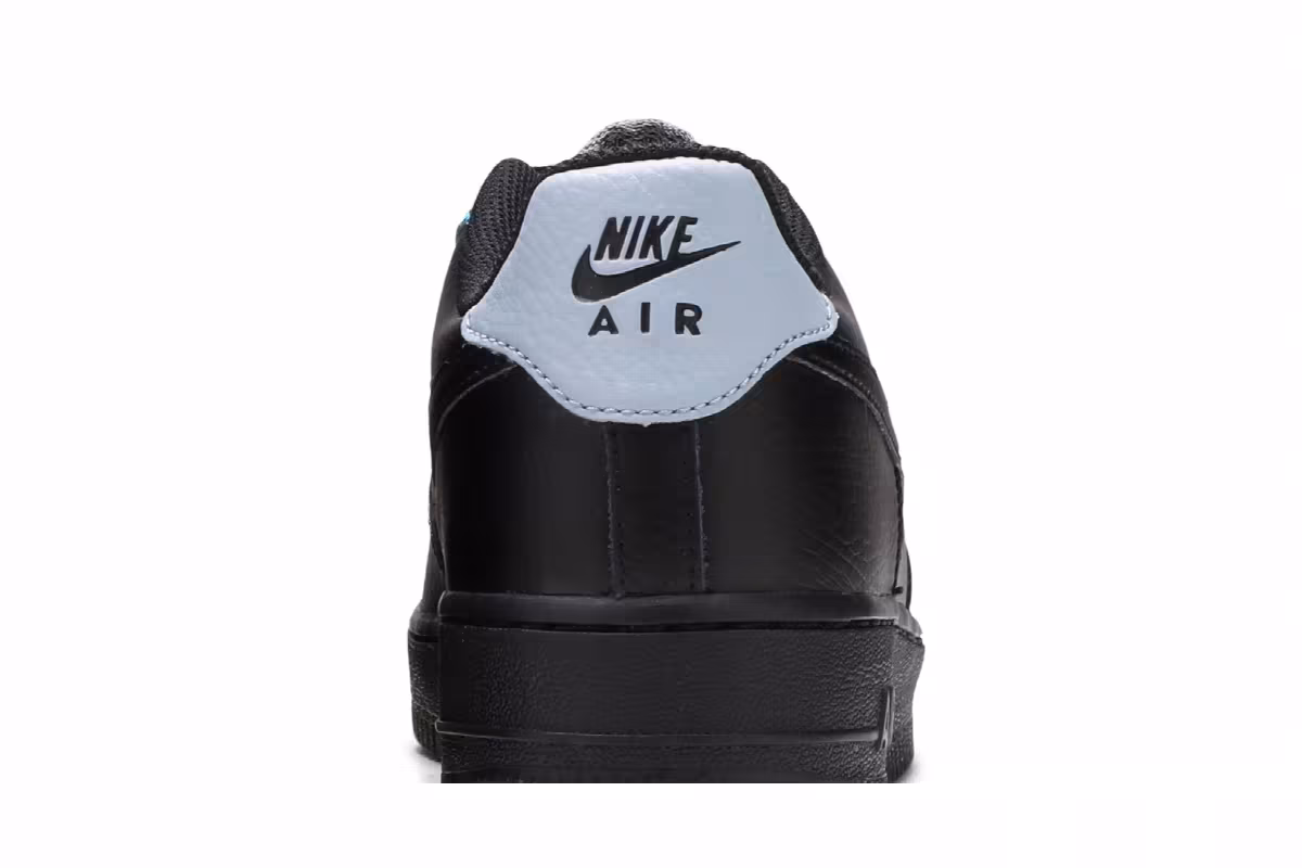 Nike Air Force 1 LV8 4 GS Black Obsidian Mist, view 8