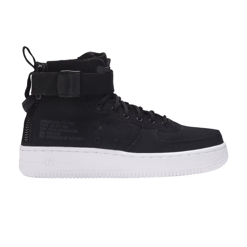 Nike SF Air Force 1 Mid GS Black