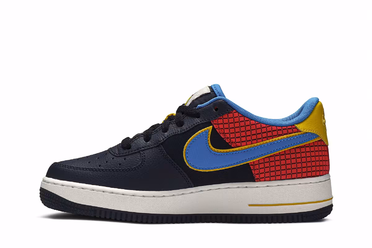 Nike Air Force 1 Low GS Photo Blue, view 4