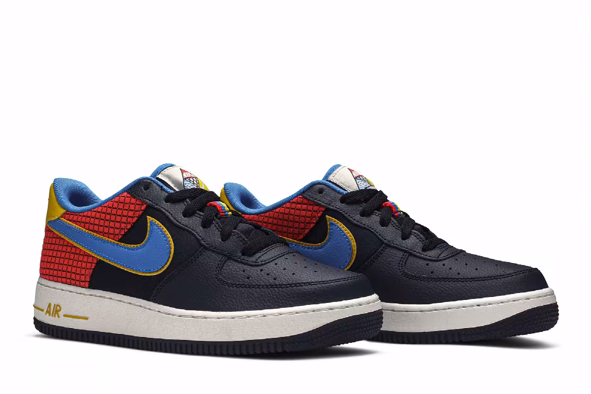 Nike Air Force 1 Low GS Photo Blue, view 9