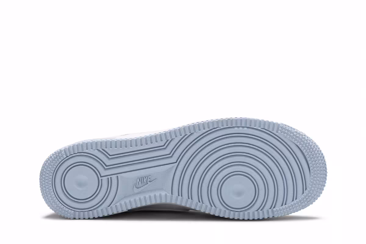 Nike Air Force 1 GS White Hydrogen Blue, view 5