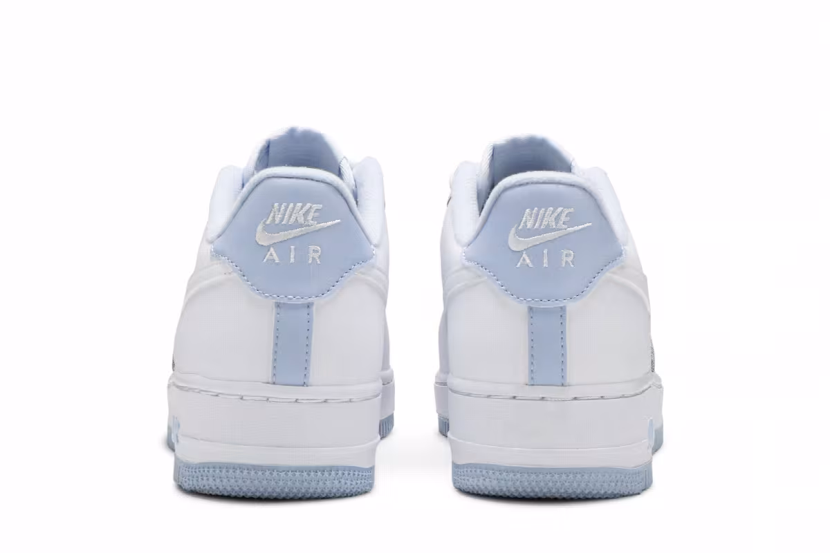 Nike Air Force 1 GS White Hydrogen Blue, view 7